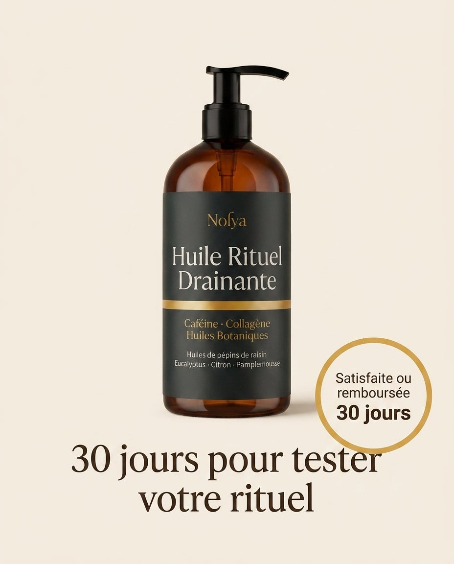L'Huile Rituel Drainante Nolya — Bague Massante OFFERTE